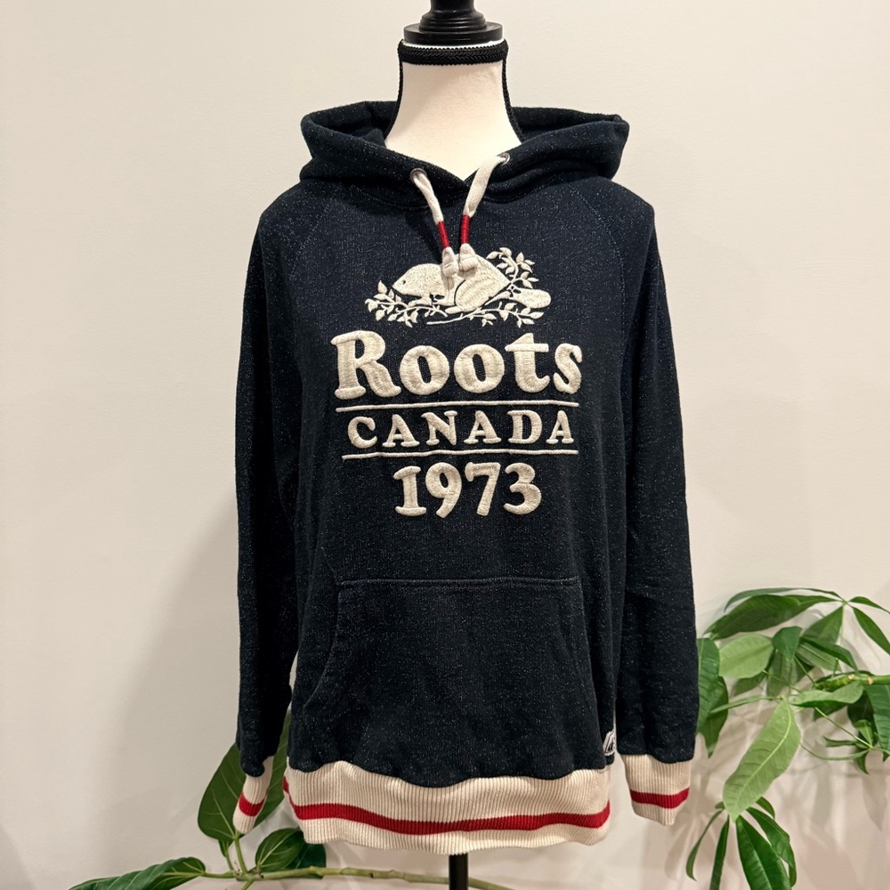 Roots Canada 1973 Logo Hoodie Sweatshirt